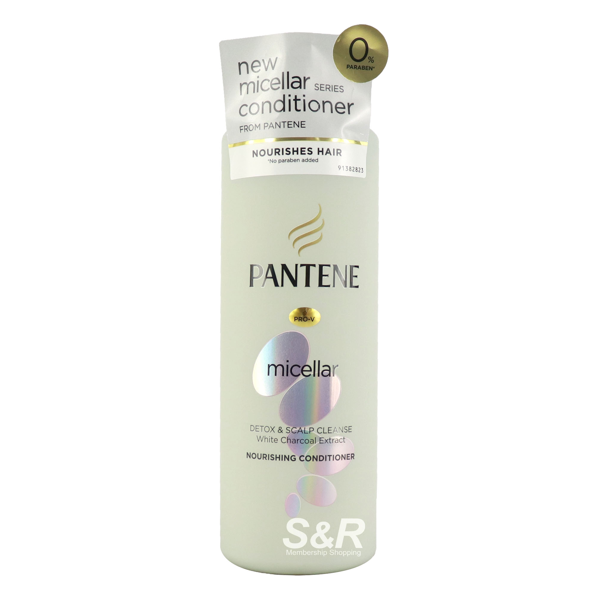 Pantene Pro-V Micellar Nourishing Conditioner Detox & Scalp Cleanse 530mL